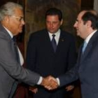 El presidente de la Junta recibe a los representantes de Brasil