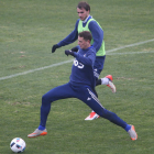 Djordjevic e Ignasi Miquel, durante un entrenamiento.