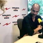 Pep Guardiola, entrevistado por Mònica Terribas en Catalunya Ràdio.