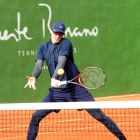 Jamie Murray, que jugará el partido de dobles con Gran Bretaña, entrena en Marbella.