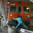 Imagen de los talleres de Renfe en León.