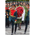 Imagen de archivo de un desfile militar ruso.