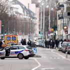 Operación antiterrorista en el barrio de Neudorf. RONALD WITTEK