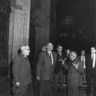 El conde de Barcelona en la Catedral en 1988