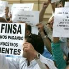 Imagen de archivo de una de las manifestación tras la intervención de Fórum y Afinsa