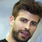 Gerard Piqué en un acto promocional.