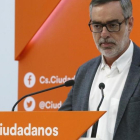 José Manuel Villegas, secretario general del Ciudadanos.