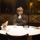 Jordi Évole en el programa Salvados, con Artur Mas y José Luis Rodríguez Zapatero.