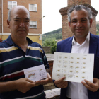 Maxi Pablos y Nicanor Sen presentan el nuevo sello. CAMPOS