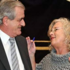 El consejero de Sanidad compareció ayer ante la Comisión de Hacienda de las Cortes.