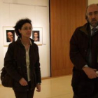Francine Rodríguez y Rogelio Blanco, en la Casa de las Culturas.