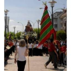 Un momento de la procesión de La Virgen del Camino, el año pasado