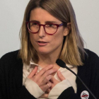 Elsa Artadi, durante una comparecencia en el Parlament.