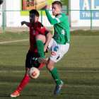 Llamazares, a la derecha, es baja en el Astorga por sanción.