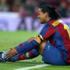 Ronaldinho podría no volver a vestir la elástica azulgrana tras su lesión