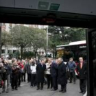 El alcalde supervisó los nuevos autobuses del transporte urbano