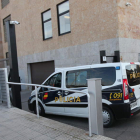 Imagen de archivo de la llegada a los juzgados de León de los primeros detenidos.