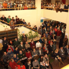 Lleno absoluto en la biblioteca en homenaje al ex alcalde.