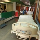 Imagen de archivo de una estancia interior del Hospital del Bierzo.