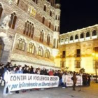 Concentración en Botines en recuerdo de la última víctima de la violencia machista