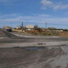 La intersección de Valverde hacia Montejos, desde la N-120, constituye uno de los puntos negros del