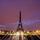 La Torre Eiffel en París.