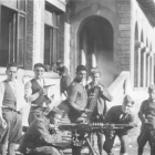 Soldados en Villablino tras la revolución de 1934. PIÉLAGO DEL MORO