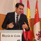 Juan Carlos Suárez-Quiñones, Consejero de Medio Ambiente,. LUIS DE LA MATA