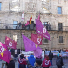 Movilización en Astorga en noviembre, a favor de la ruta de la Plata. J. NOTARIO