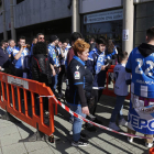 La afición del Deportivo de la Coruña acudirá en masa este domingo al Reino de León para el partido frente a la Cultural. FERNANDO OTERO