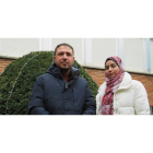 Ramzi y Needa, refugiados de Gaza en León. SAN JUAN DE DIOS
