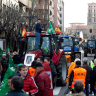 Fotografía de archivo de la histórica tractorada que colapsó León capital en febrero de 2020. RAMIRO