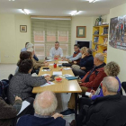 Un momento del encuentro celebrado en la sede maragata. DL