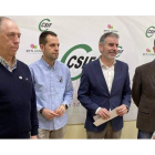 Representantes de CSIF de León y de la Comunidad. DL