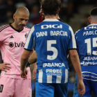 Yuri disputó su 499º partido el pasado domingo en Riazor, participando en 18 minutos. L. DE LA MATA