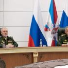 El Ministerio de Defensa ruso reunido en una imagen de archivo. MINISTERIO DE DEFENSA DE RUSIA