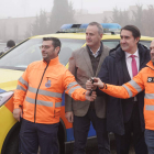 Juan Carlos Suárez-Quiñones, ayer en Valladolid. RUBÉN CACHO