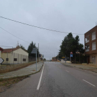 Imagen de la carretera de Benavente de Valderas. MEDINA