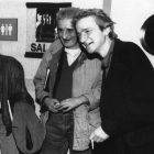 Ricardo Franco, Leopoldo María Panero y Michi Panero, en una imagen de archivo fechada en 1999 en Madrid. DL