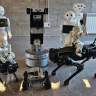 Distintos modelos de pequeños robots