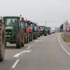 Los tractores volvieron esta mañana a la carretera.