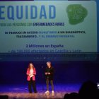 Sonia Díez y Rafa Guerra, en la presentación de la gala de Aler