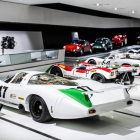 Interior del museo Porsche