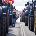 Las organizaciones agrarias Asaja, Ugal-Upa, Ucale-Coag y UCCL celebran una tractorada por las calles de León bajo el lema ‘Exigimos precios rentables y normas flexibles’.