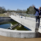 Mañueco participa en el acto de puesta en funcionamiento de la Estación Depuradora de Aguas Residuales (Edar) de Ledrada.