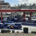 Una cafetería de una estación de servicio en la que ha fallecido una persona y otra ha resultado herida en Badajoz