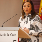 La consejera de Movilidad y Transformación digital, María González Corral.