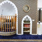 Desayuno a las ocho de la tarde en la mezquita de León tras terminar el primer día del Ramadán.
