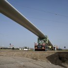 Camiones atascados en la N.-601.