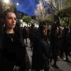 Un momento de la Procesión de la Pasión.